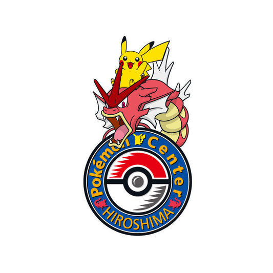 Pokemon Center Logo Pin - Hiroshima