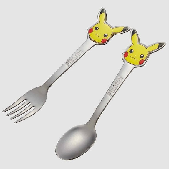 Pokemon Stainless Steel Skater Brand Die Cut Child Utensil