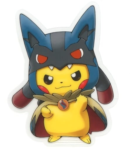 Pokemon Pikachu Wearing Mega Pokemon Poncho Decal Sticker