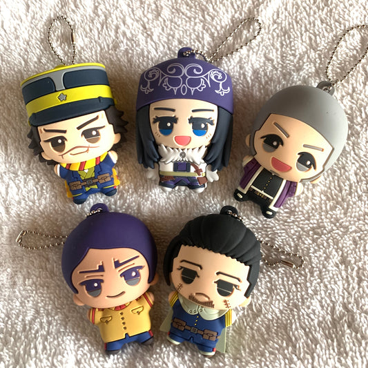 Golden Kamuy Big Rubber Figure Charm