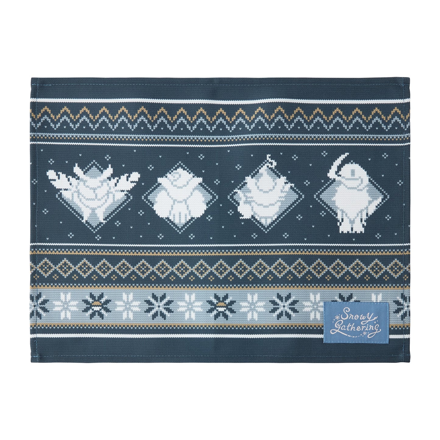 Pokemon Snowy Gathering Lunch Mat