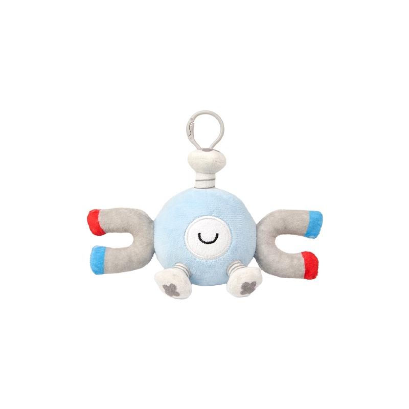 Pokemon Magnemite Charming Eyes Mascot Keychain Plush