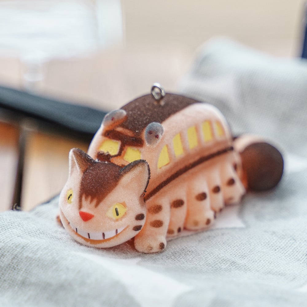 My Neighbor Totoro Cat Bus Keychain