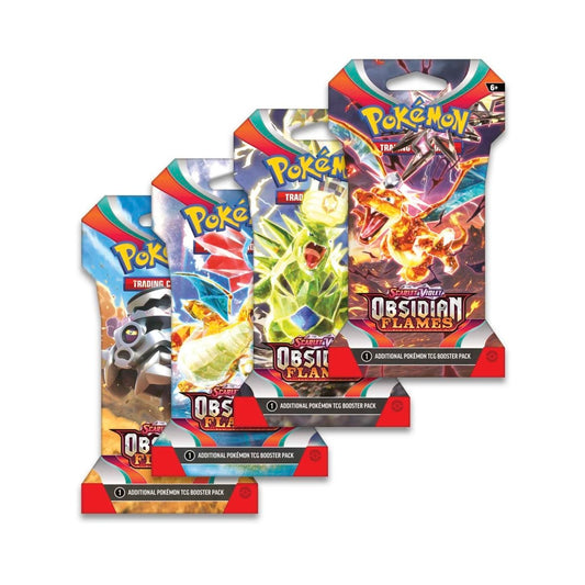 Pokemon TCG Scarlet & Violet Obsidian Flames Sleeved Booster Pack