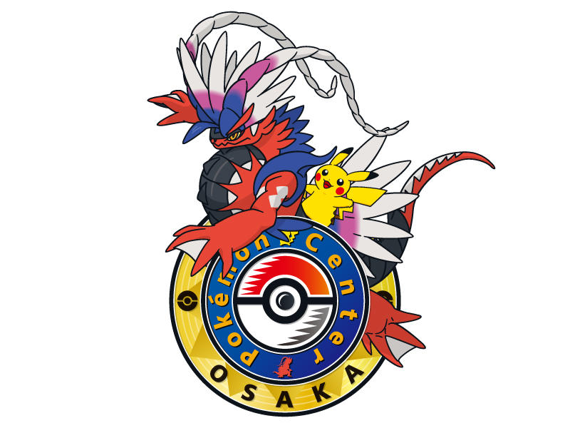 Pokemon Center Osaka Logo Pin