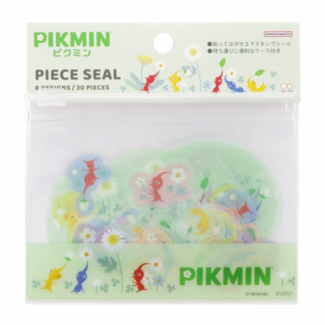Pikmin Flake Sticker  (8 Designs/30 Pieces)