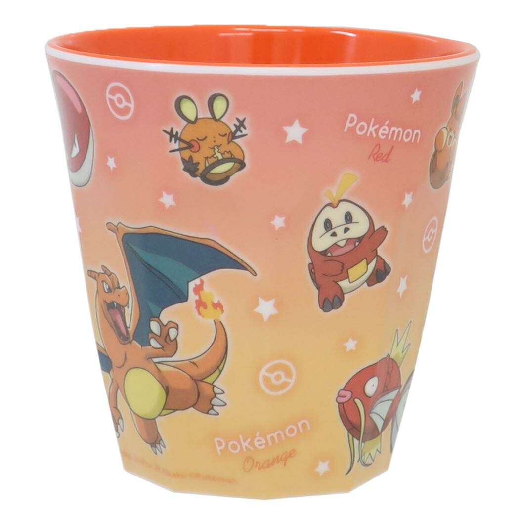 Pokemon Melamine Cup Gradient Red & Orange