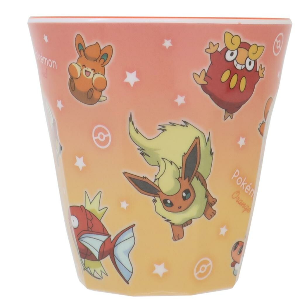 Pokemon Melamine Cup Gradient Red & Orange