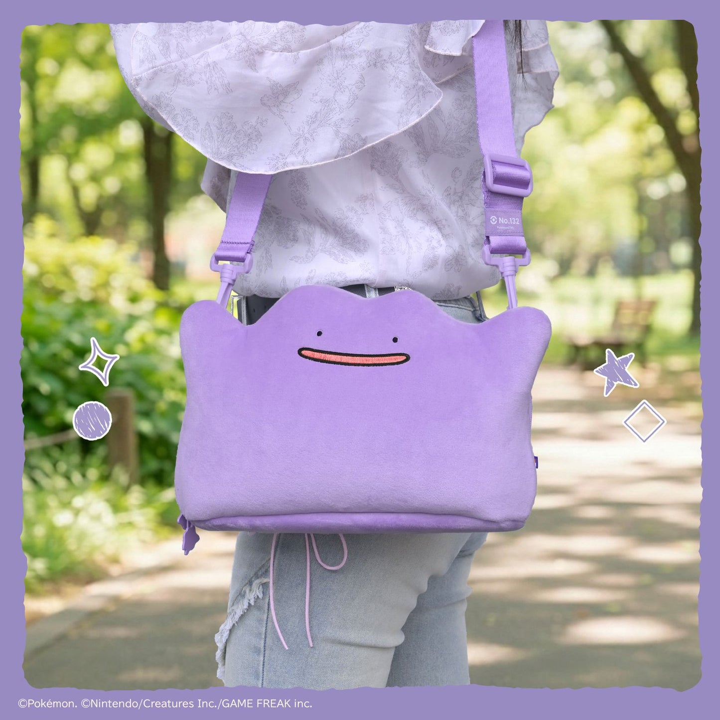 [Pre-Order] Pokemon x Hori Ditto Plush Shoulder Bag for Switch 2