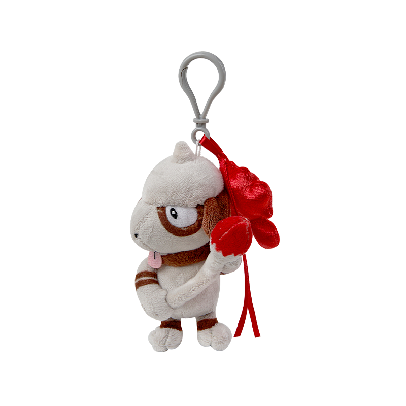 Pokemon Creative Drawing Series Smeargle Mascot Keychain Plush
