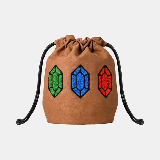 Nintendo The Legend of Zelda Drawstring Rupee Pouch