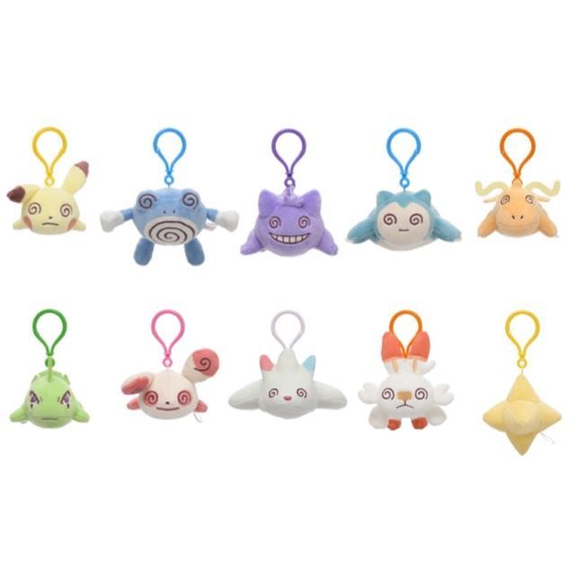Pokemon Sentou Funou Fainted Mascot Plush (Chinese tag)