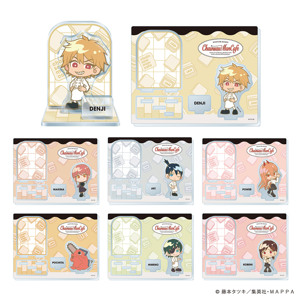 Chainsaw Man Cafe Mini Character Acrylic Stand (7 Types Blind)