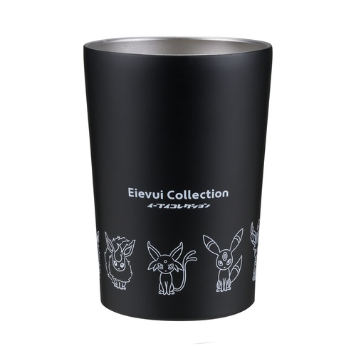 Pokemon Eevee Collection 2-Way Use Black Tumbler