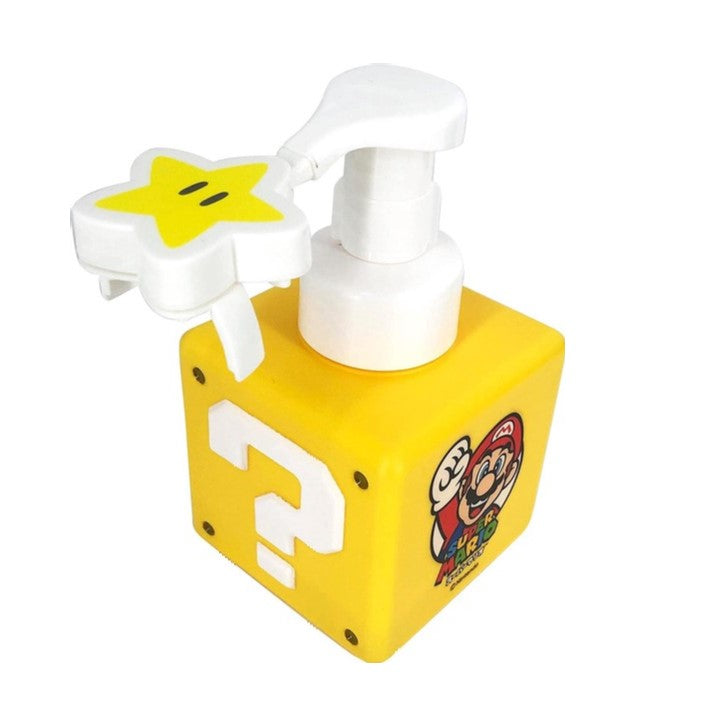 Super Mario Brothers Super Star-Shaped Soap Foam Pump