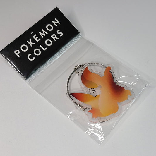 Pokemon Colors Exhibition Keychain