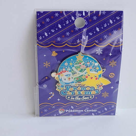 Pokemon Christmas in the Sea 2021 Pin