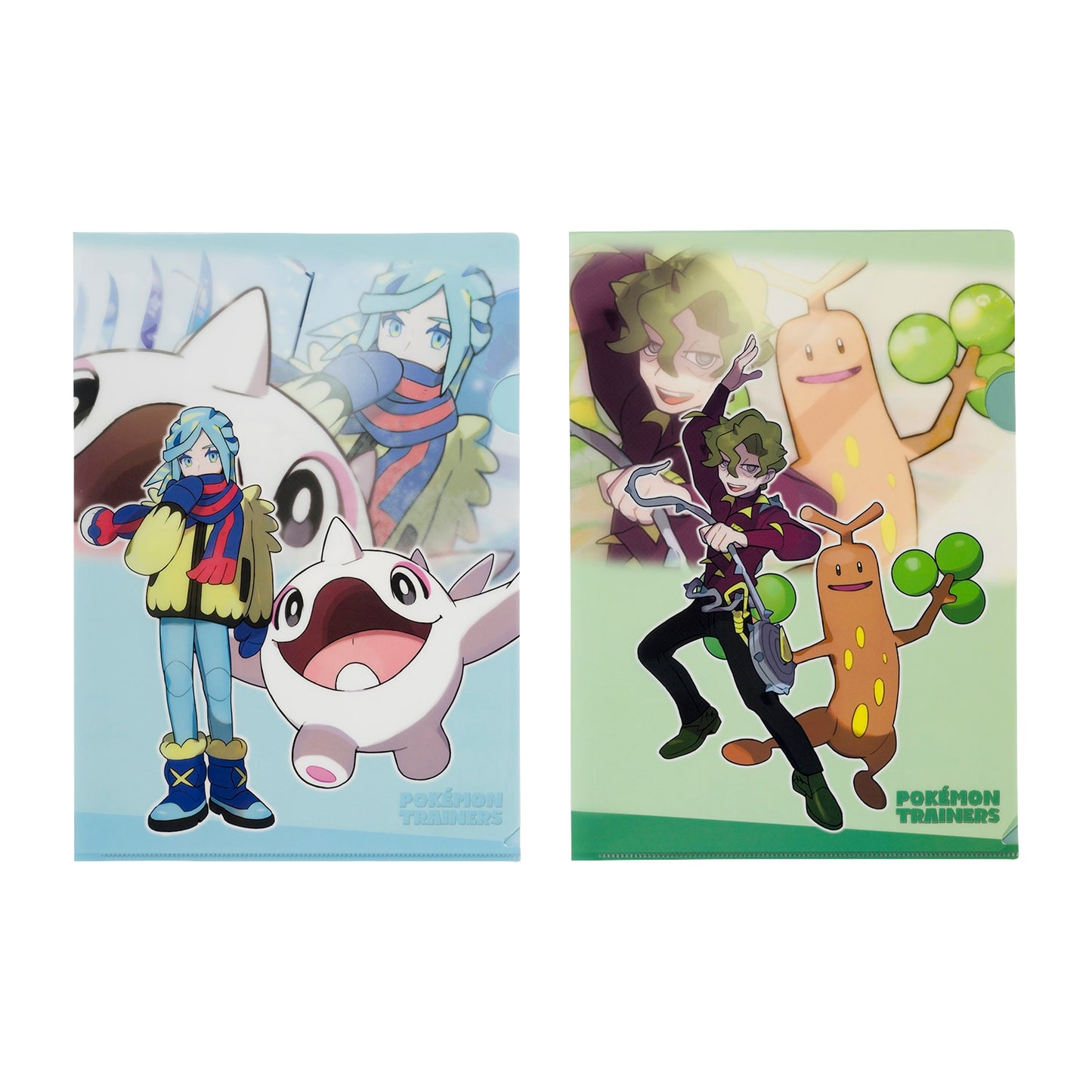 Pokemon Trainers A4 Clear File Set of 2