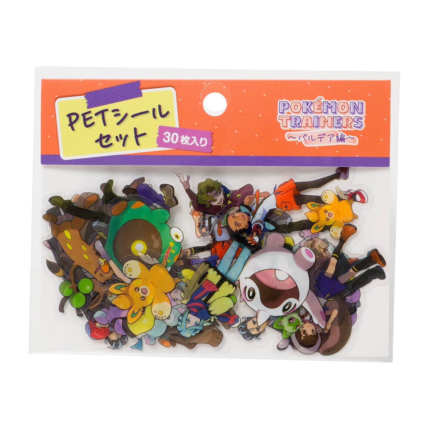 Pokemon Trainers PET sticker Set Paldea Edition