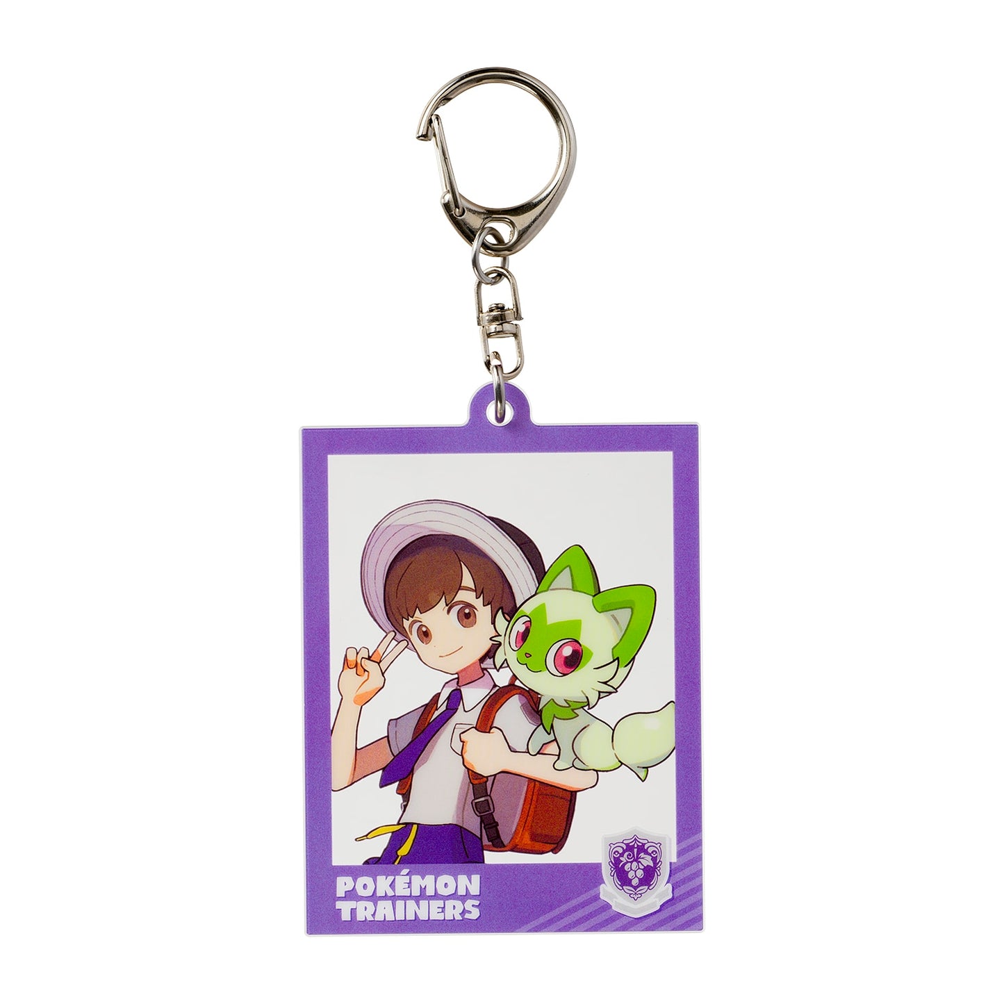 Pokemon Trainers Photo Frame Style Acrylic Keychain