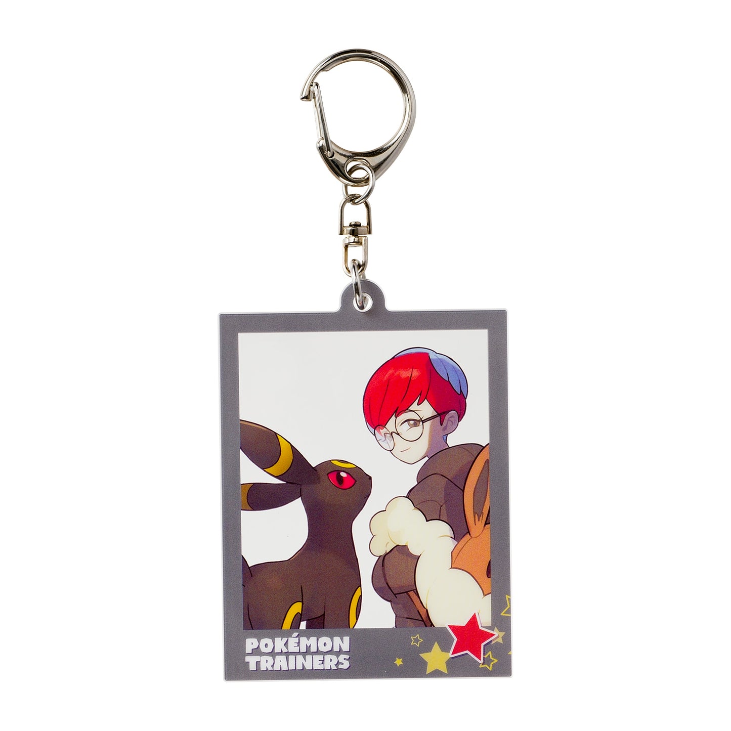 Pokemon Trainers Photo Frame Style Acrylic Keychain