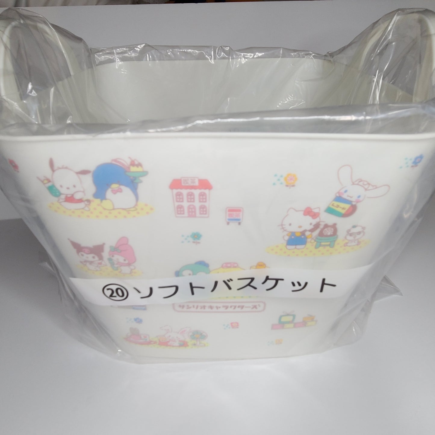 Sanrio Characters Soft Plastic Basket