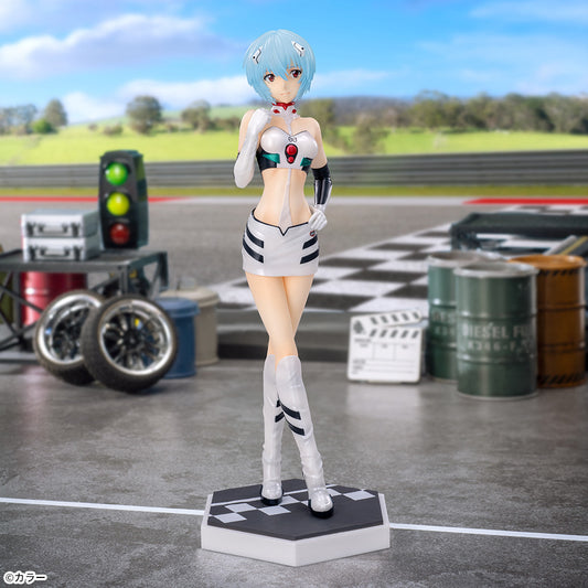 Evangelion Rei Ayanami Racing Pit Walk Luminasta Figure