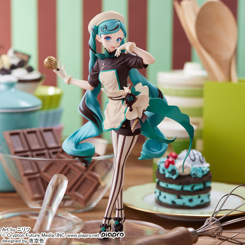 Hatsune Miku Bitter Pastry Chef Figure Hatsune Miku Series Luminasta