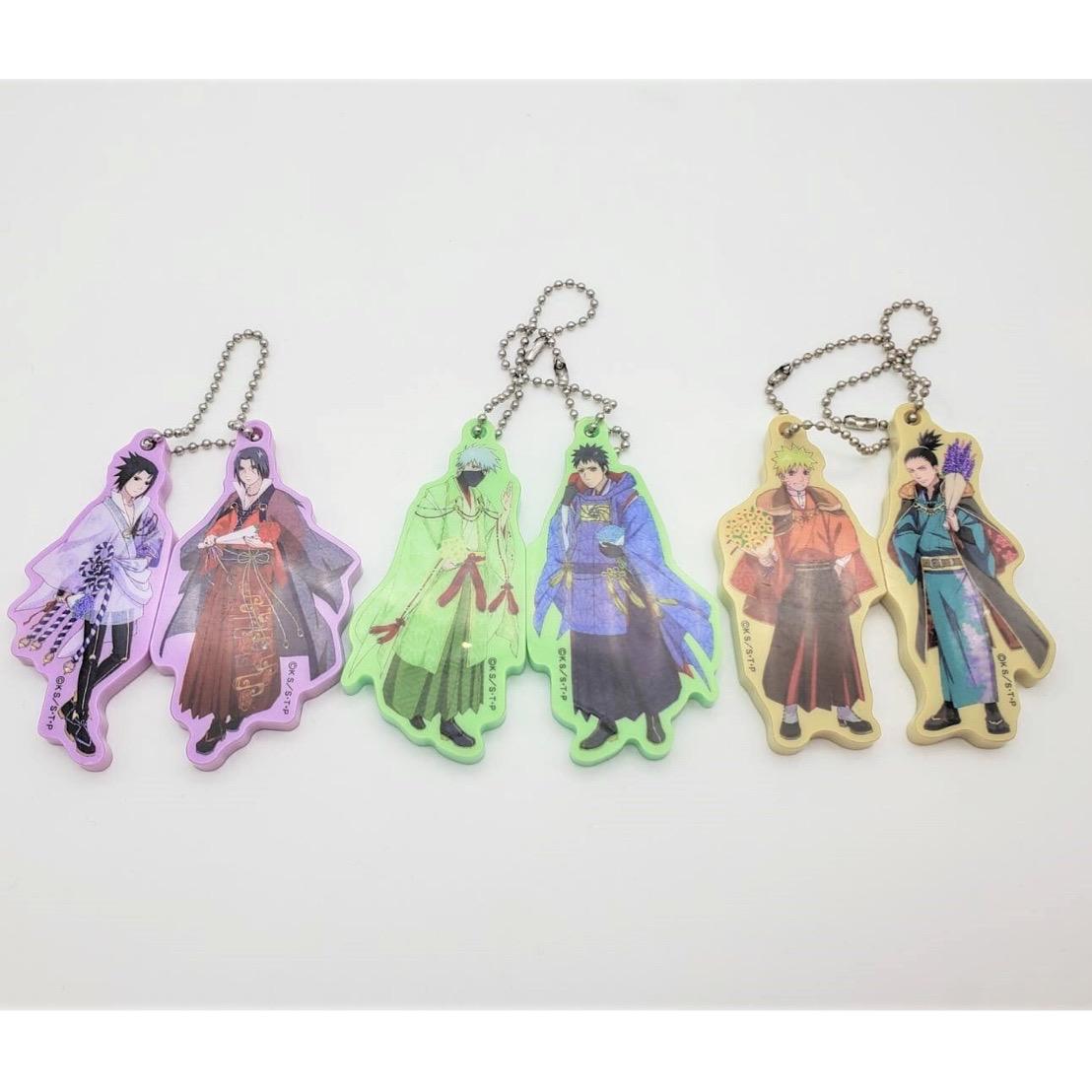 Naruto 2021 Birthday Commemoration Magnet Keychain Set