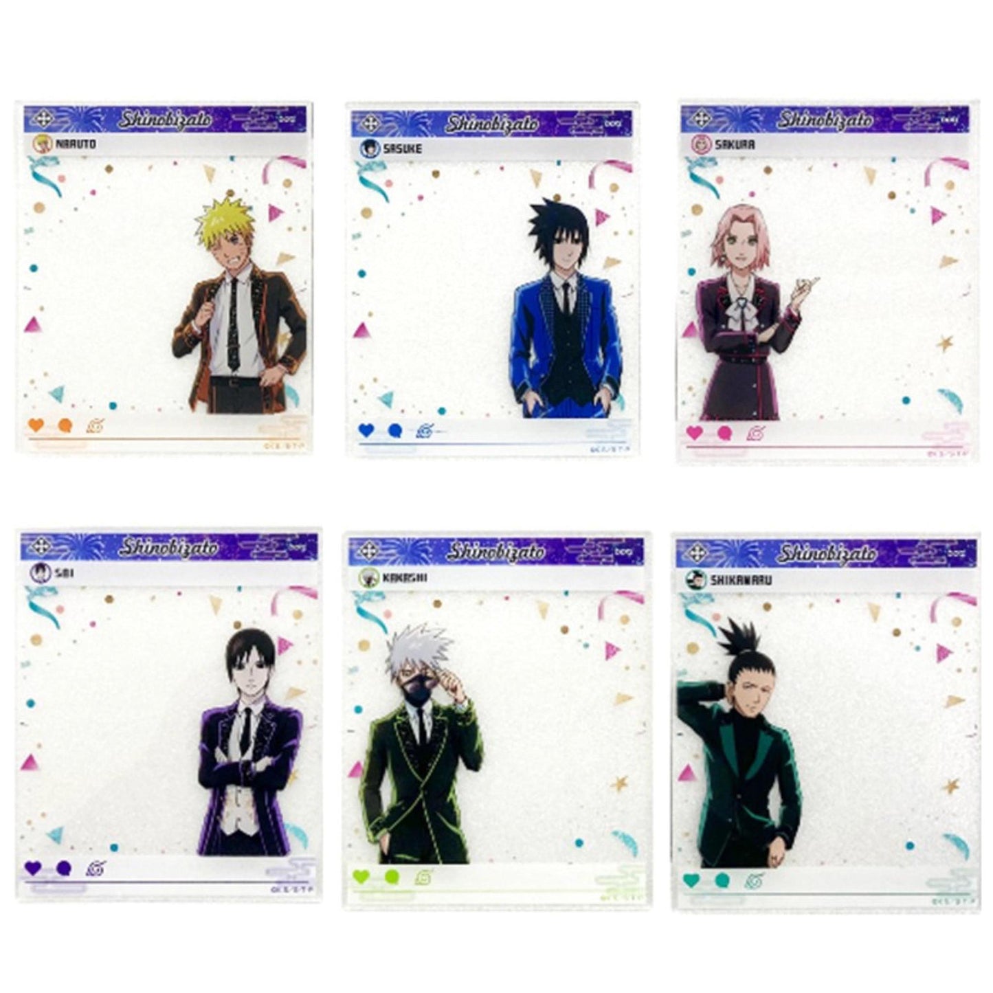 Naruto Shippuden Ninjutsu Festival Acrylic Card [BLIND]