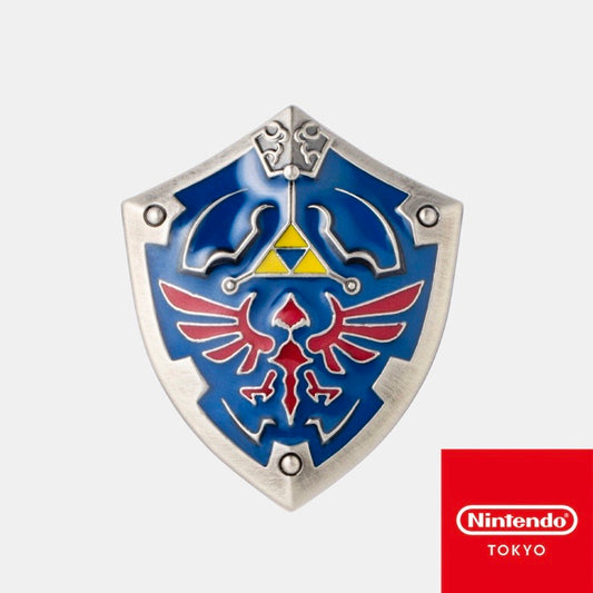 Nintendo The Legend of Zelda TOKYO Store Shield metal pin