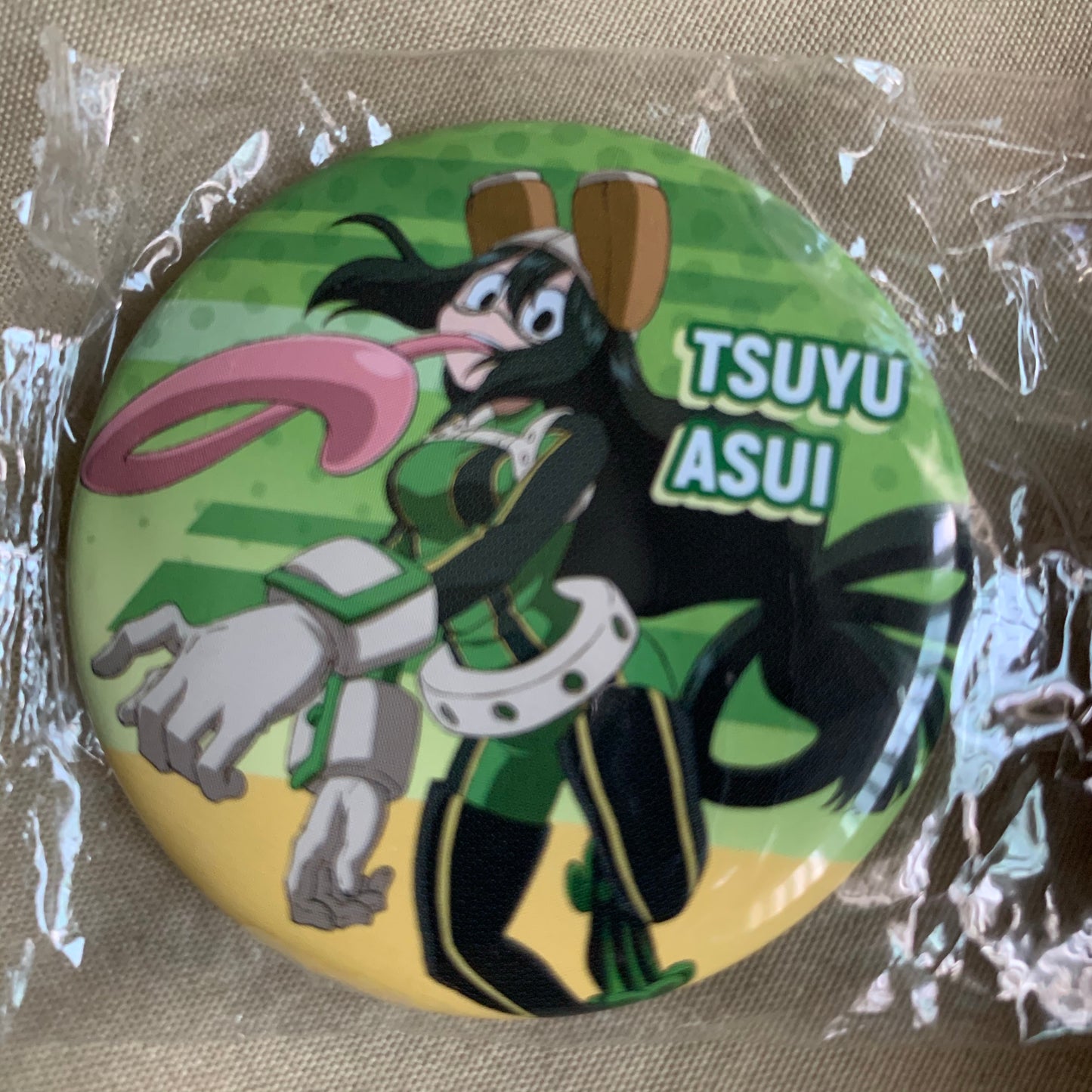 My Hero Academia Attack Pose Can Badge