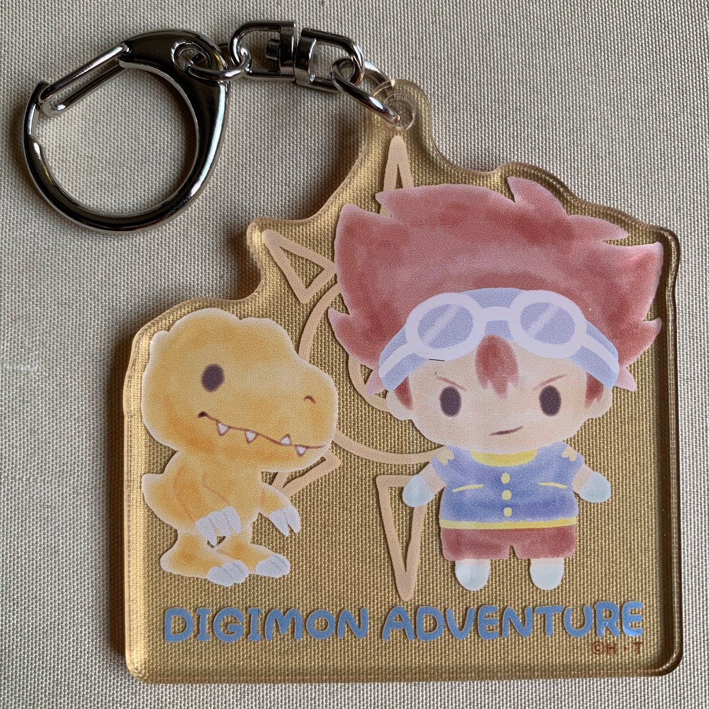 Digimon Adventure X Sanrio Acrylic Keychain