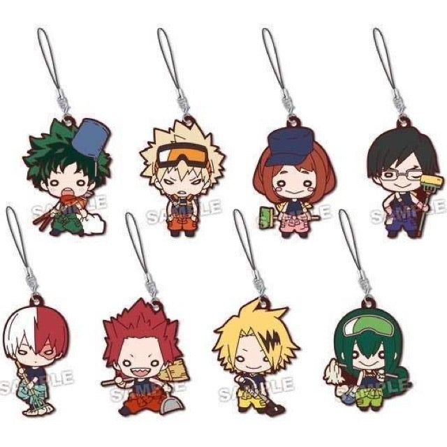 My Hero Academia Nitotan Cleaning Time Rubber Strap