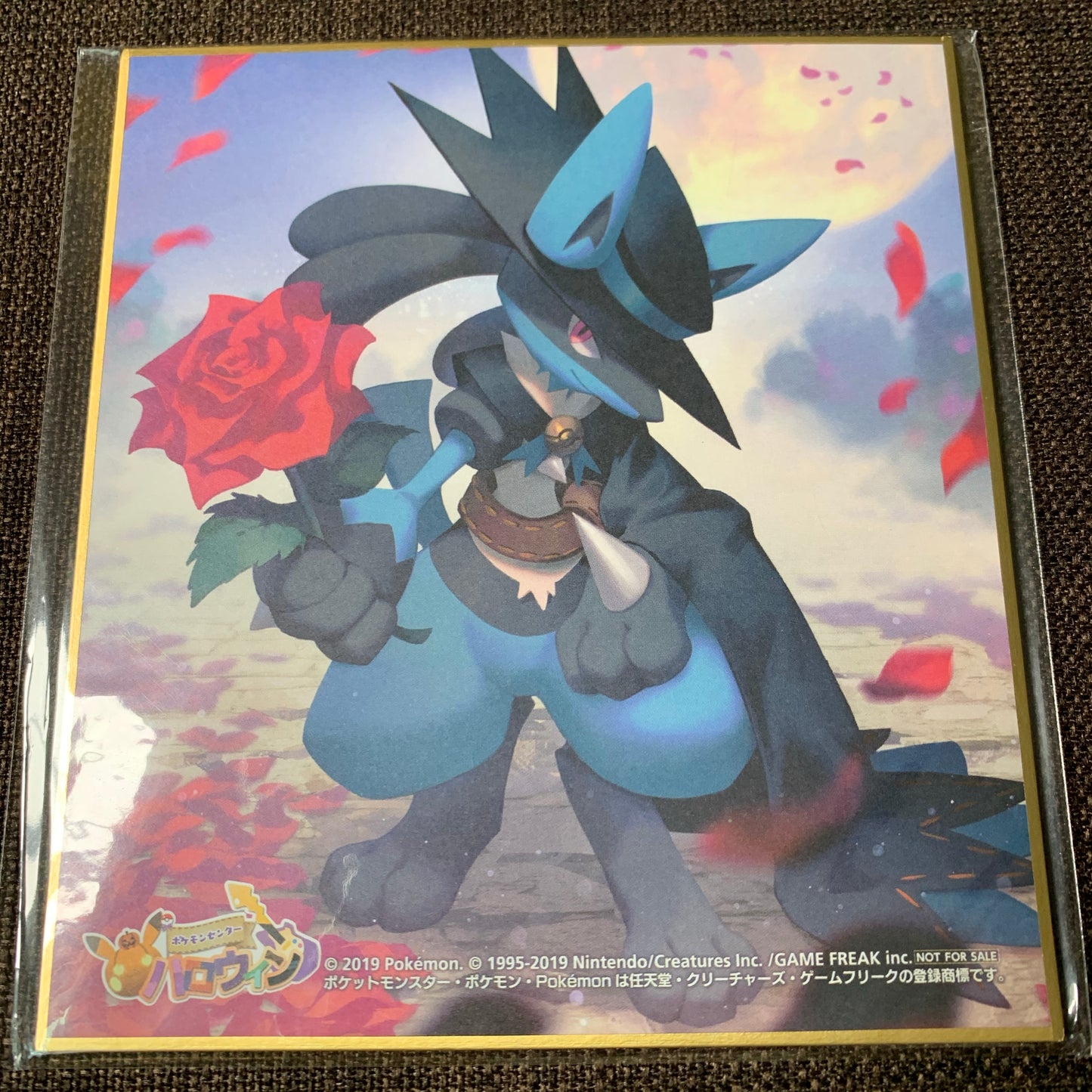 Pokémon Halloween Festival Lucario Art Board