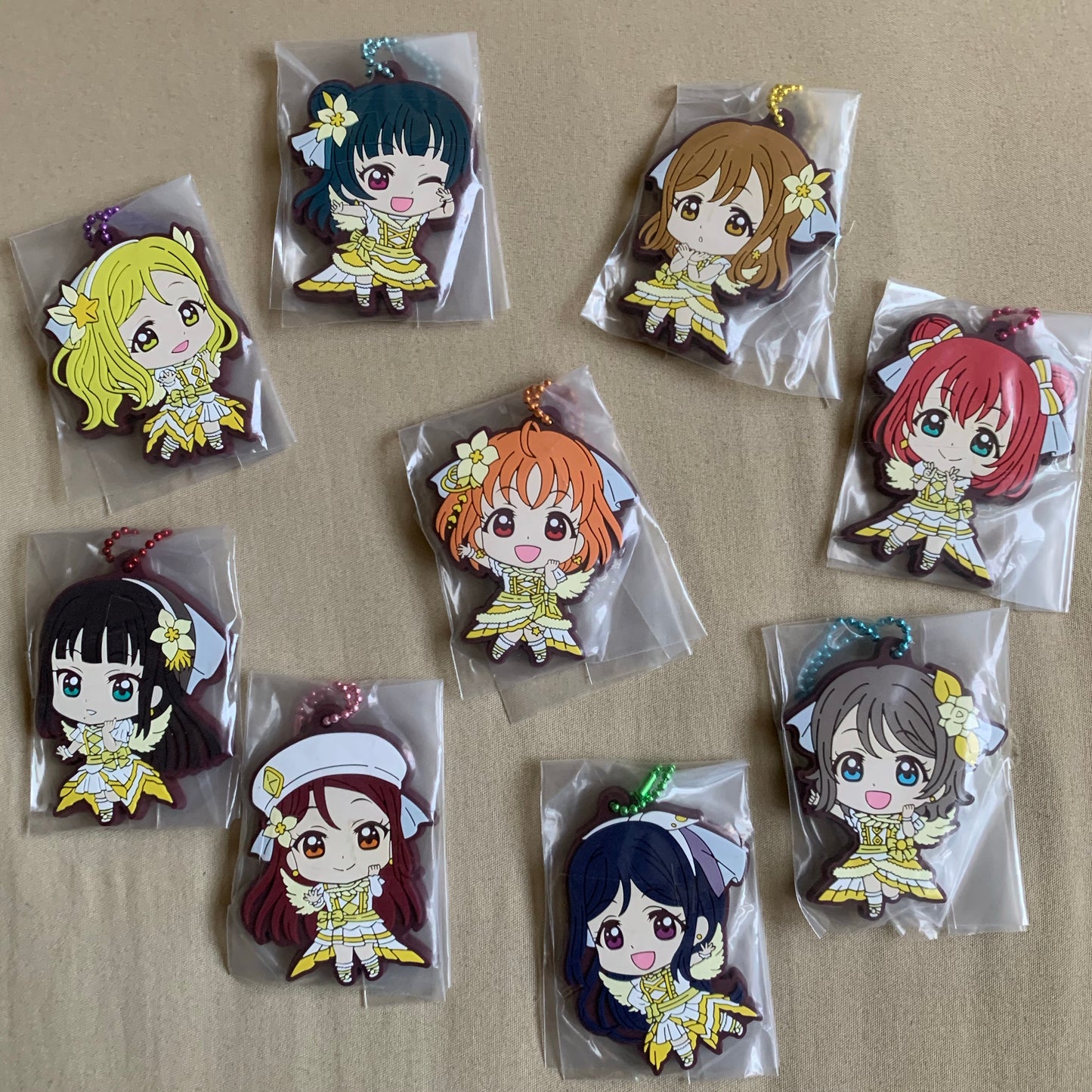 Love Live! Over the Rainbow! Rubber Charm