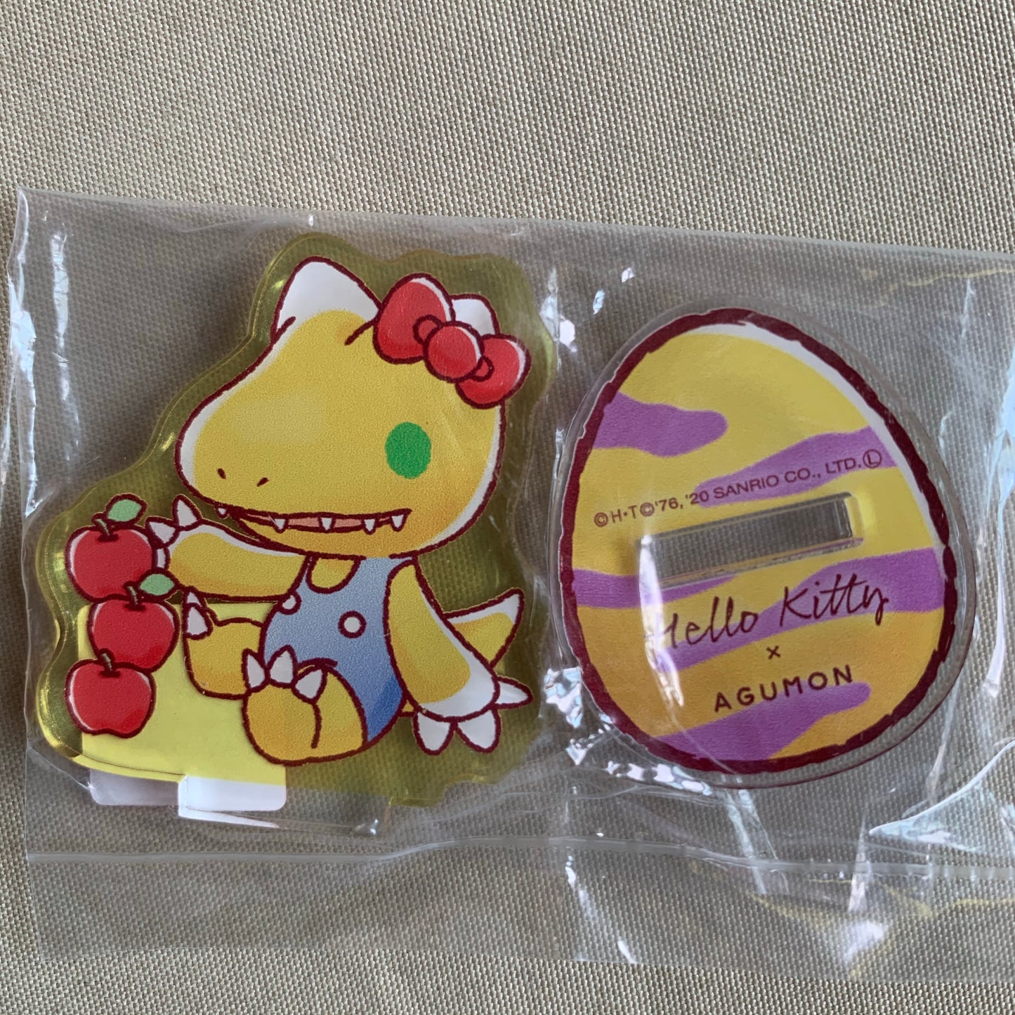 Digimon X Sanrio Easter Acrylic Stand