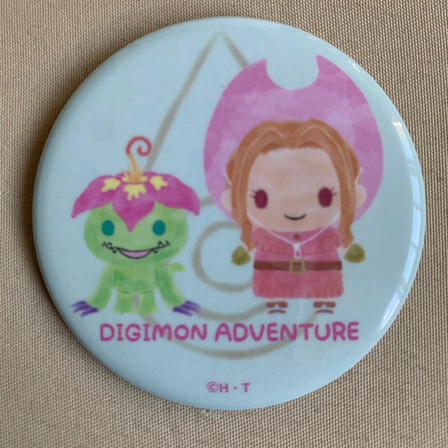 Digimon Adventure X Sanrio Can Badge