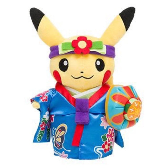 Pokemon Center Okinawa R Ryukyu Costume Pikachu Plush