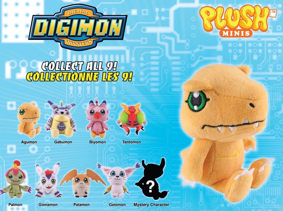 Digimon Plush Minis