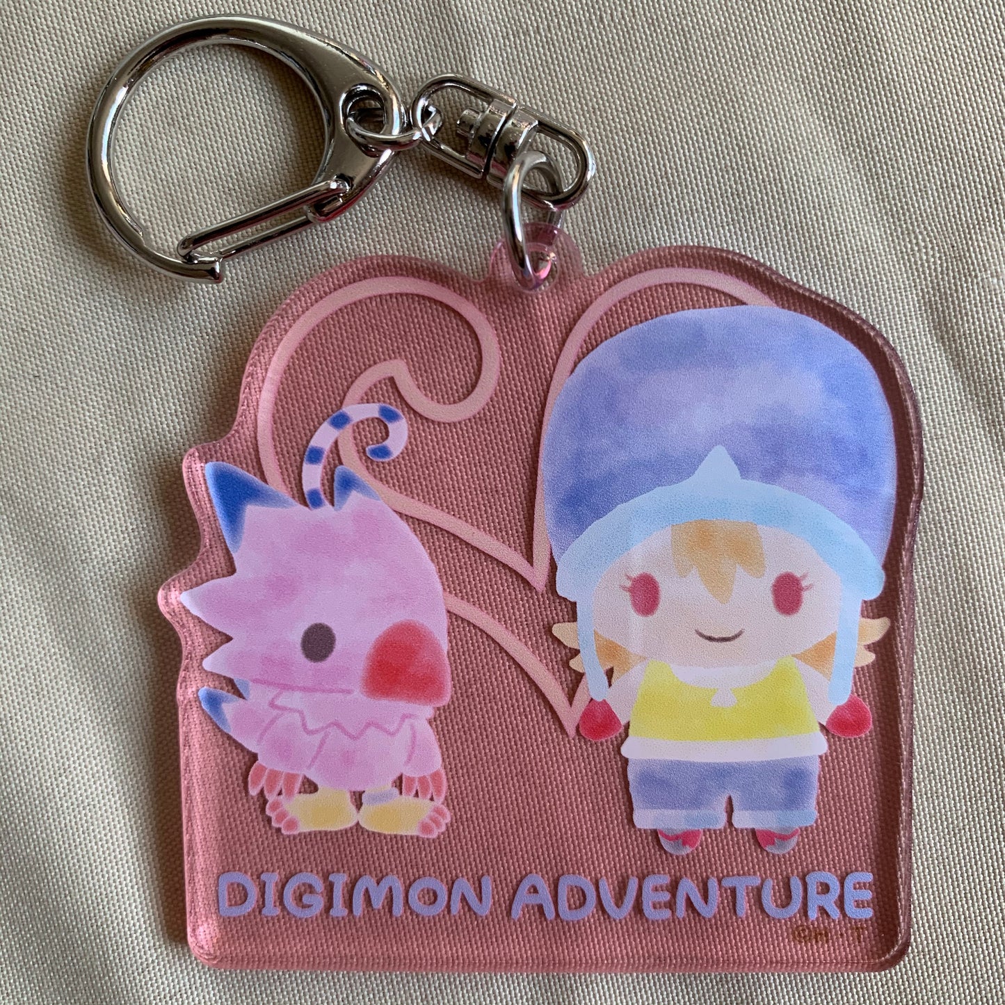 Digimon Adventure X Sanrio Acrylic Keychain