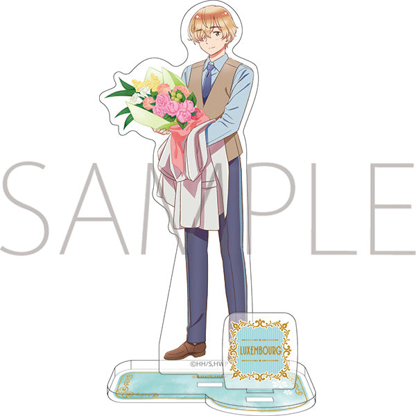 Hetalia World Stars Chara Flor Acrylic Stands