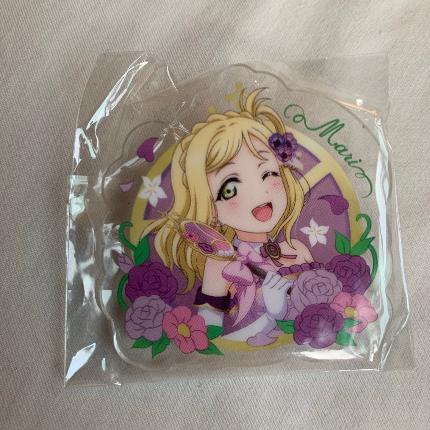 Love Live Rose Bouquet Acrylic Clips