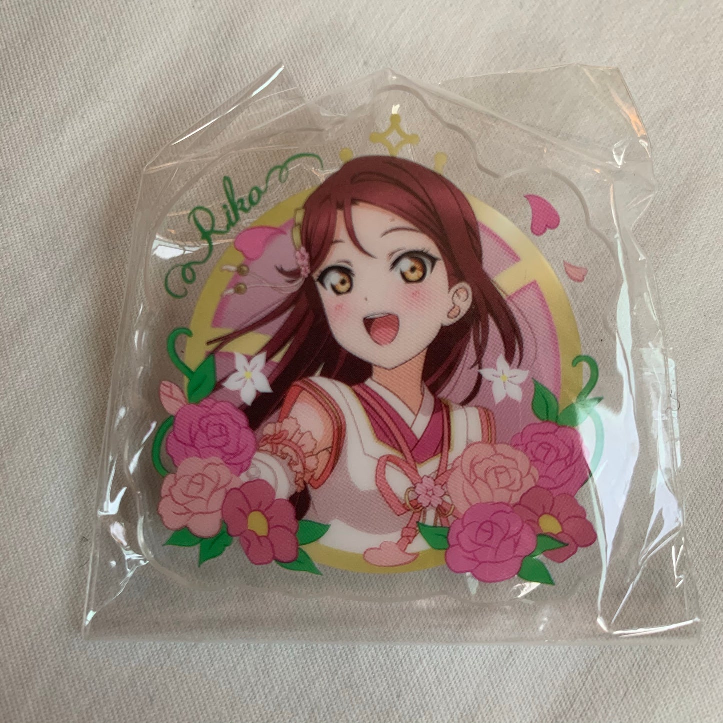 Love Live Rose Bouquet Acrylic Clips