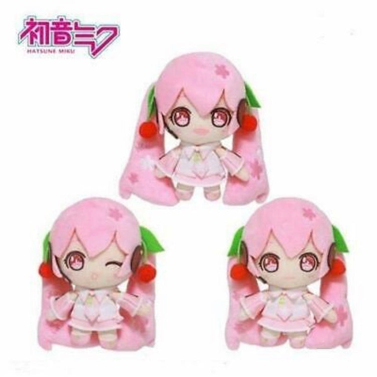 Hatsune Miku Sakura Themed Small Plush