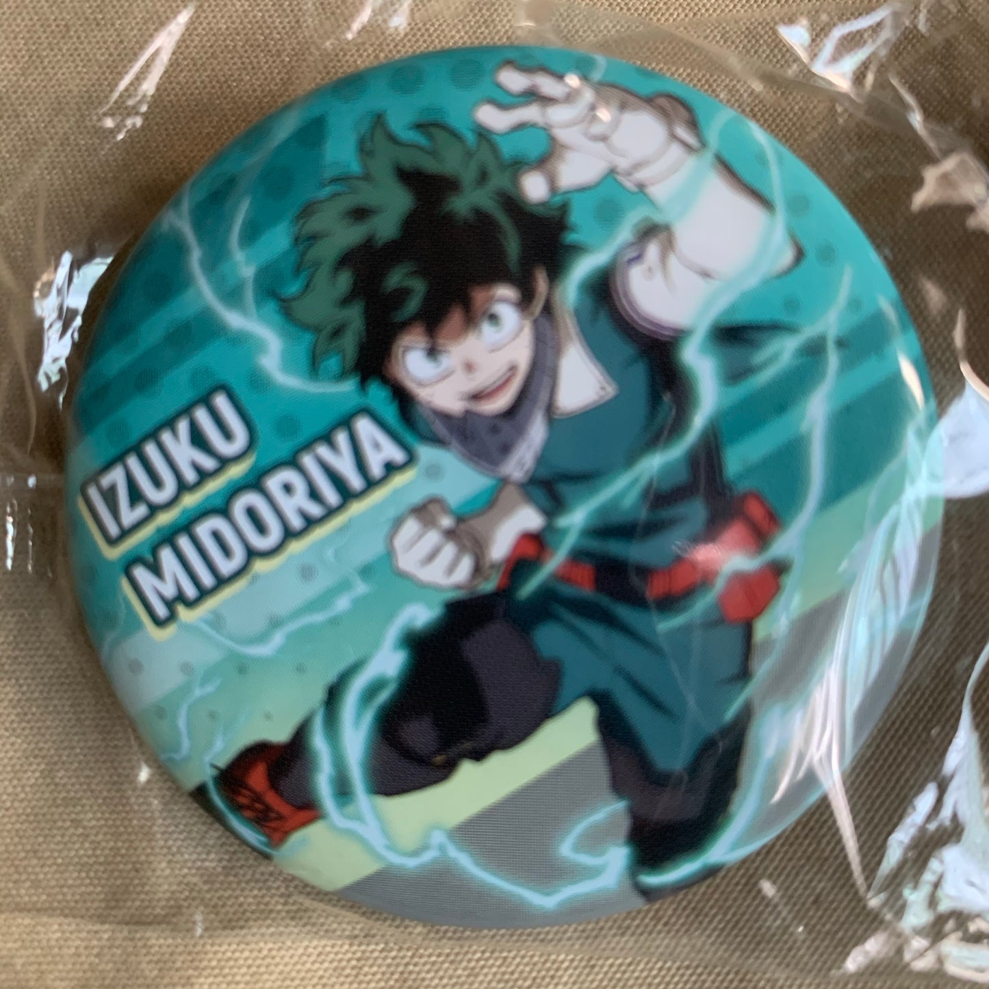 My Hero Academia Attack Pose Can Badge