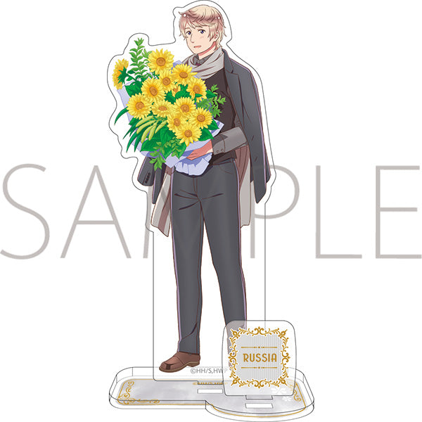 Hetalia World Stars Chara Flor Acrylic Stands