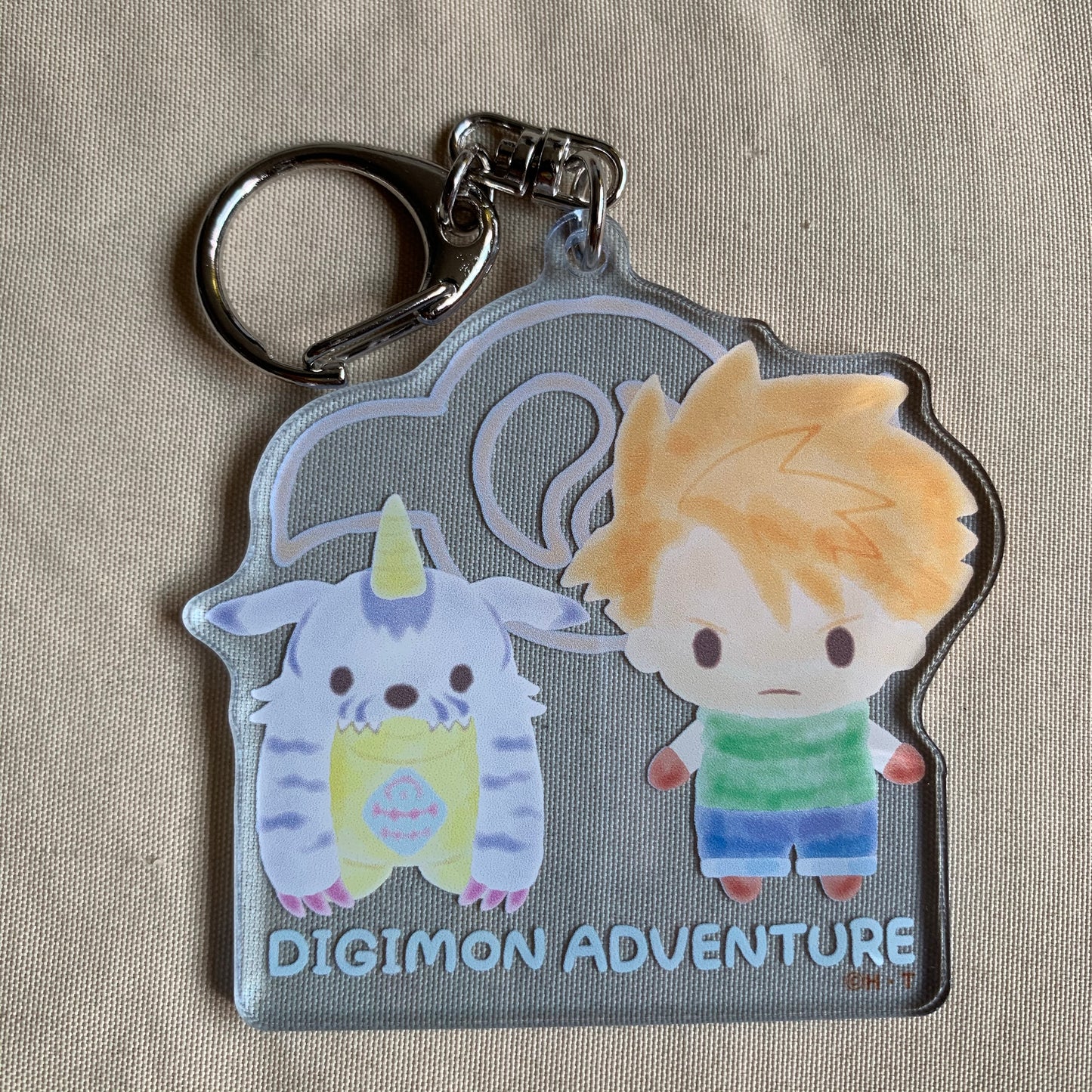 Digimon Adventure X Sanrio Acrylic Keychain