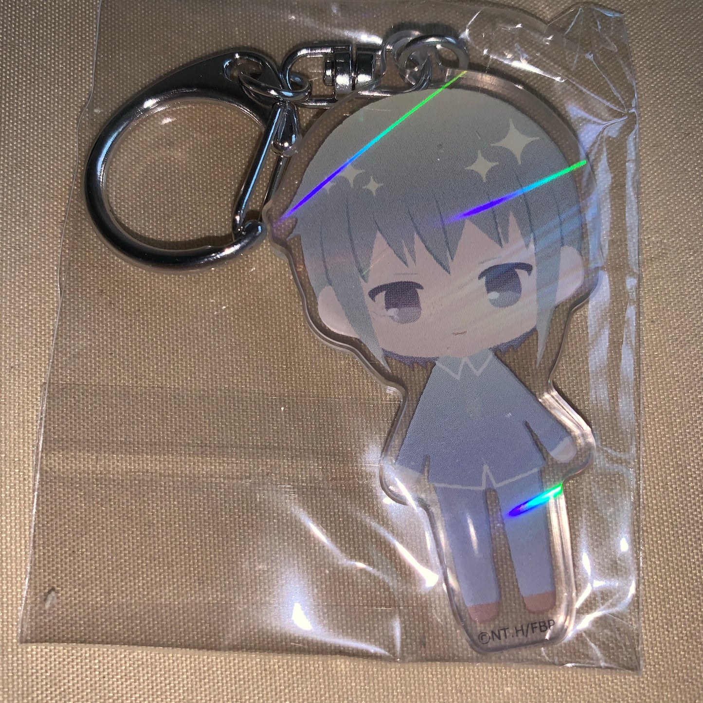 Fruits Basket Pastel Chic Holographic Acrylic Keychain