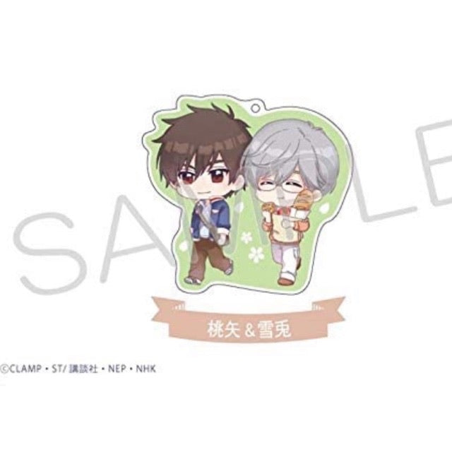 Cardcaptor Sakura Cute Couples Acrylic Keychain